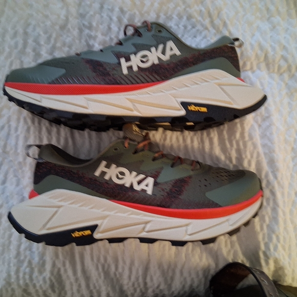 Hoka One One Skyline- Float X Slate Oat Milk Men's 1141610 STTM Size 12 NWOB - Picture 2 of 8